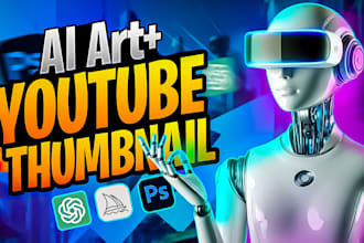create ai art and youtube thumbnail design