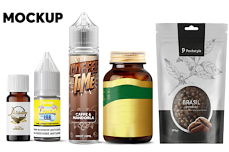 create a 3d mockup image