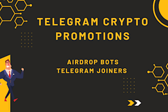 promote your crypto telegram bot