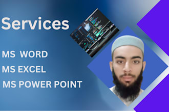 an excel, word, powerpoint expert at your service