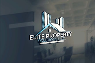 design modern professional 3d business logo with copyrights