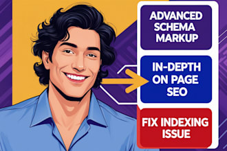 do complete technical SEO and schema markup services for google ranking