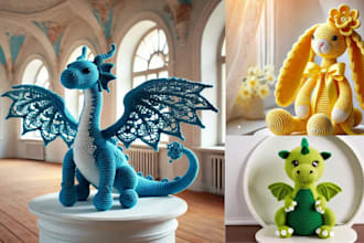 write well detailed crochet pattern pictures videos toys tutorial on etsy store