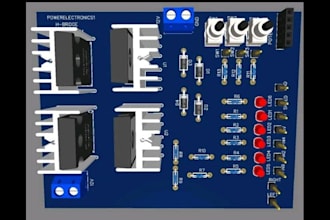 do customized pcb in easyeda, kicad, altium and proteus