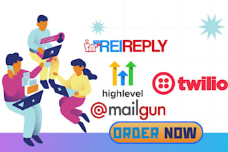 setup a2p 10dlc connect gohighlevel to sendgrid mailgun twilio and whatsapp