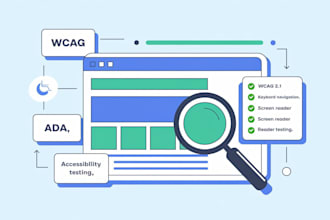 do screen reader testing and accessibility audits for websites