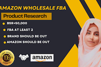 find profitable amazon wholesale fba product research