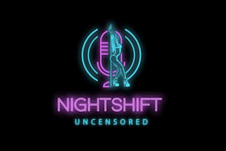 design night shift worlds number one adult podcast logo