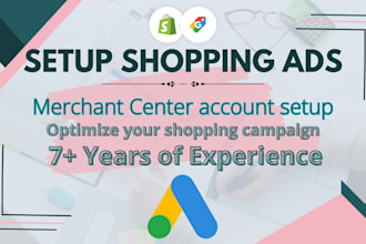 setup google shopping ads for your shopify store