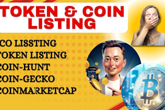 list and promote your coin on coin gecko channel moderator bot developer ico
