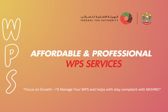 give expert wps registration and salary processing services for uae businesses