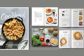 be cookbook writer design recipe book formatting food recipe blog, ebook writer