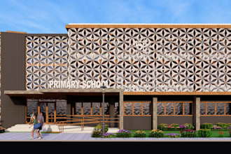 3d model realistic renders using revit, lumion