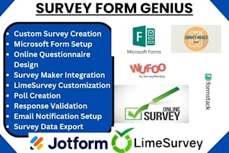setup online survey form questionnaire microsoft form survey maker limesurvey