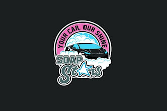 design premium car wash manufacture logo