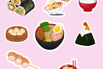 make custom sticker sheet for you
