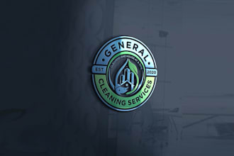 design professional exotic cleaning services company logo