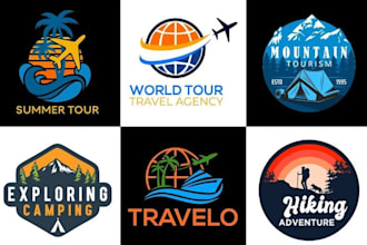 make hotel resort vacation adventure photography logo design