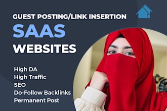 do curated guest post for high da backlinks in saas websites