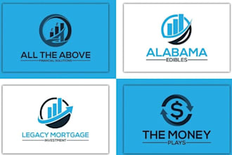 make insurance, financial and accounting logo design