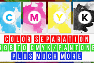convert your files to be cmyk print ready