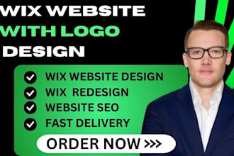 design develop or redesign wix website , wix studio website wix redesign