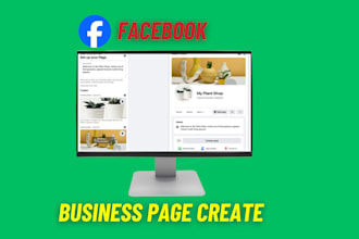 professional facebook business page creation and optimize