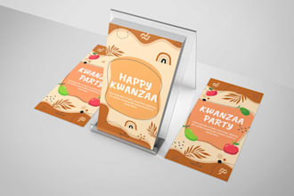 creative rack card, door hanger and dl flyer design