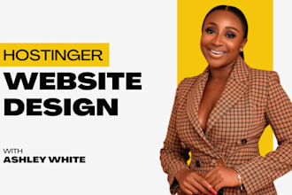 build hostinger wordpress website, hostinger landing page, hostinger redesign