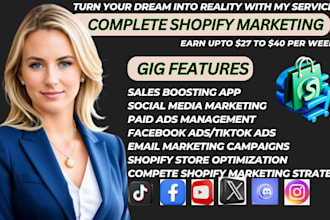 do shopify marketing, increase shopify sales, shopify dropshipping sales