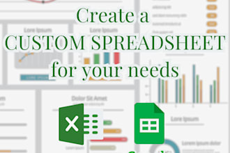 create easy to use spreadsheets for business or personal finance