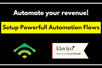 set and manage advanced shopify and ecommerce email marketing flows in klaviyo