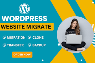 migrate wordpress backup and website migration hosting safely