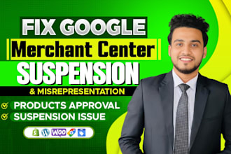 fix google merchant center suspension