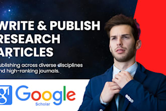 write and publish high indexed research article in top google scholar journals