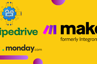 be your make API integration automation expert