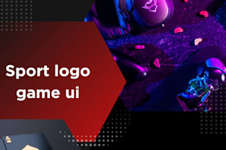 do sport logo and game UI