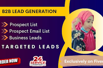 b2b lead generation, linkedin lead generation, and prospect email list