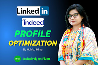 create, optimize and revamp your linkedin and indeed profile or business page