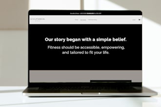 design your website through squarespace