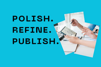 review, proofread and edit thesis, dissertation or manuscripts