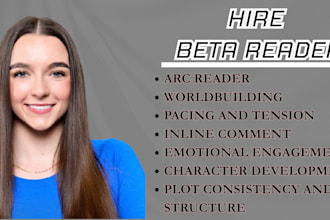 alpha or beta read fantasy historical sci fiction thriller horror mystery novel