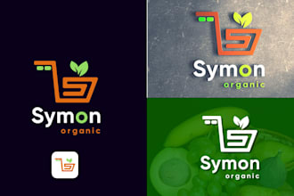 create ecommerce amazon ebay etsy shopify online store logo