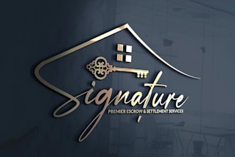 design a real estate , construction and realtor business logo for your brand