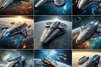 sci fi and spaceship design