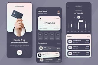develop fintech app loan app online banking app ewallet app fintech payment app
