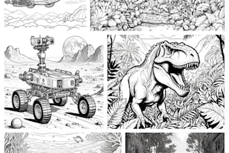 create custom coloring pages
