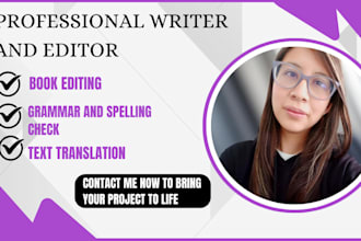 revise , edit your books , and translate them