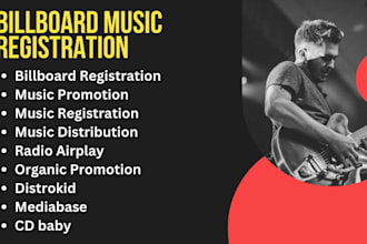 billboard music registration music promotion radio music distribution distrokid