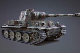 3d tank model 3d car model ww2 tank 3d armored 3d military vehicle 3d printing
